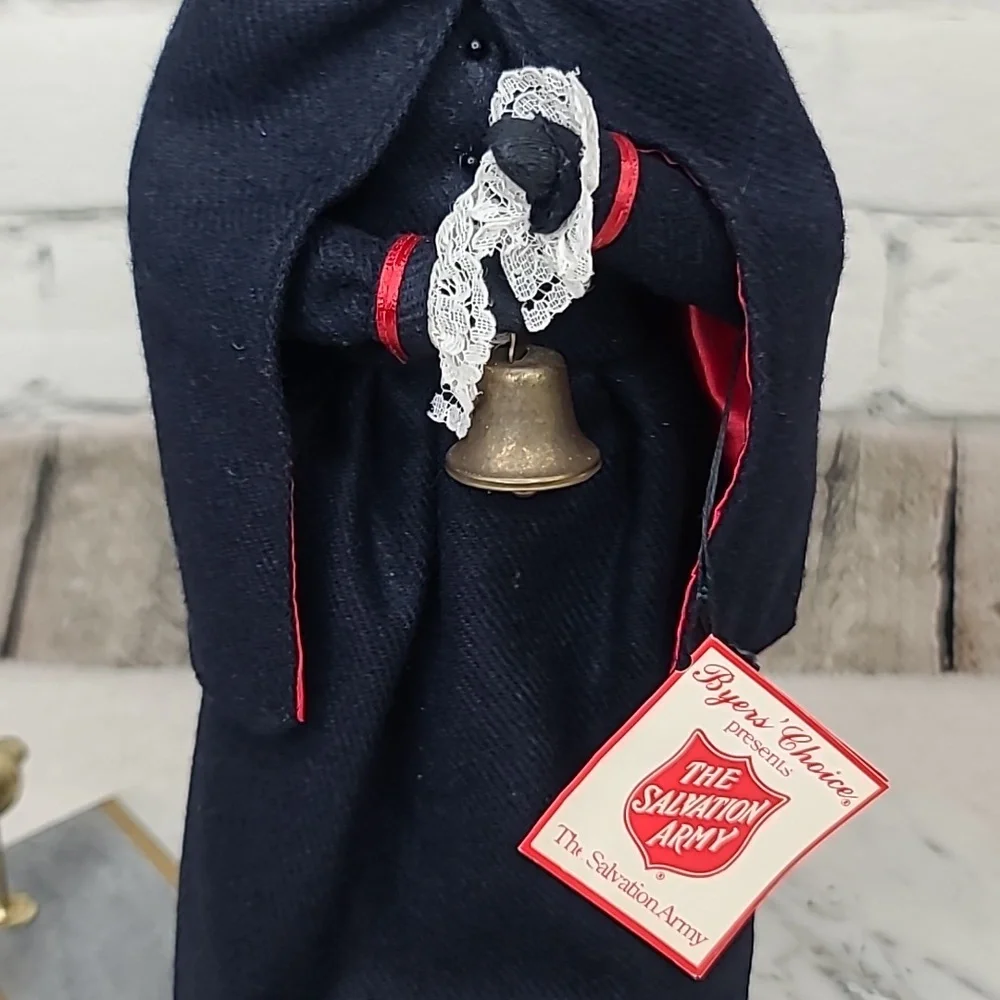 Byers' Choice Caroler Collectible 1993 Salvation Army Lassie with Bell Vintage